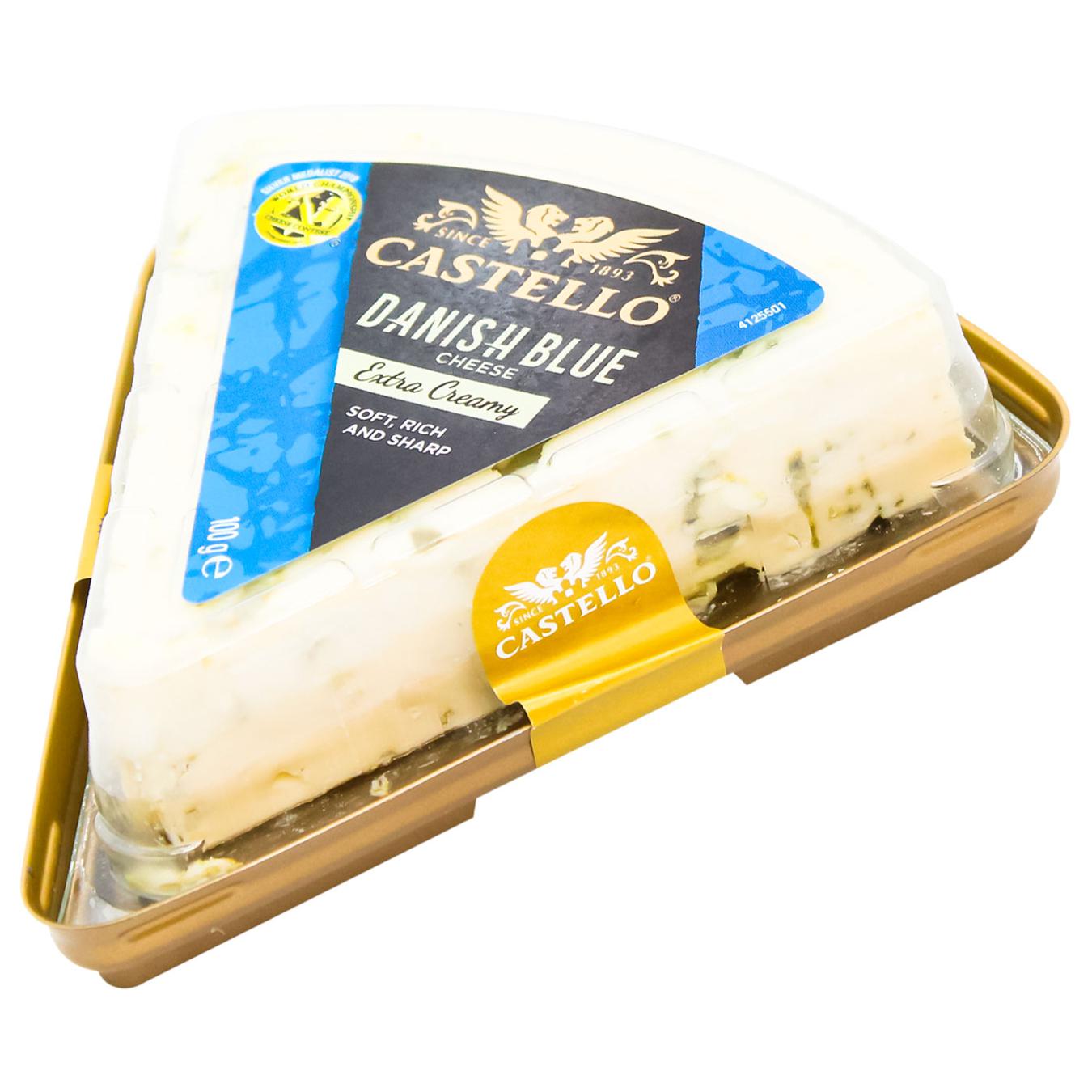 Сир з блакитною пліснявою Castello Danablu Extra, 100 г