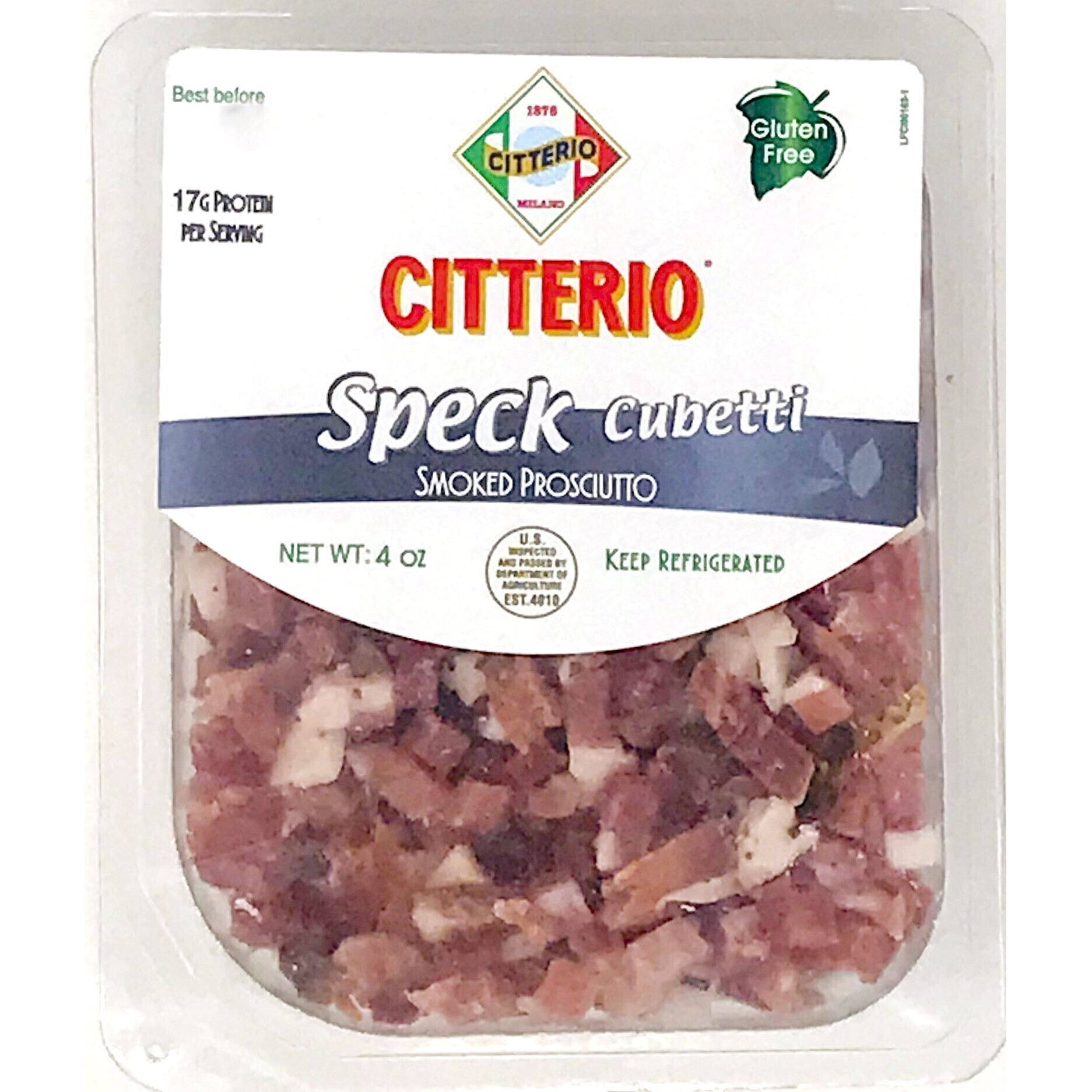 Шпик Citterio Speck кубиками 100 г