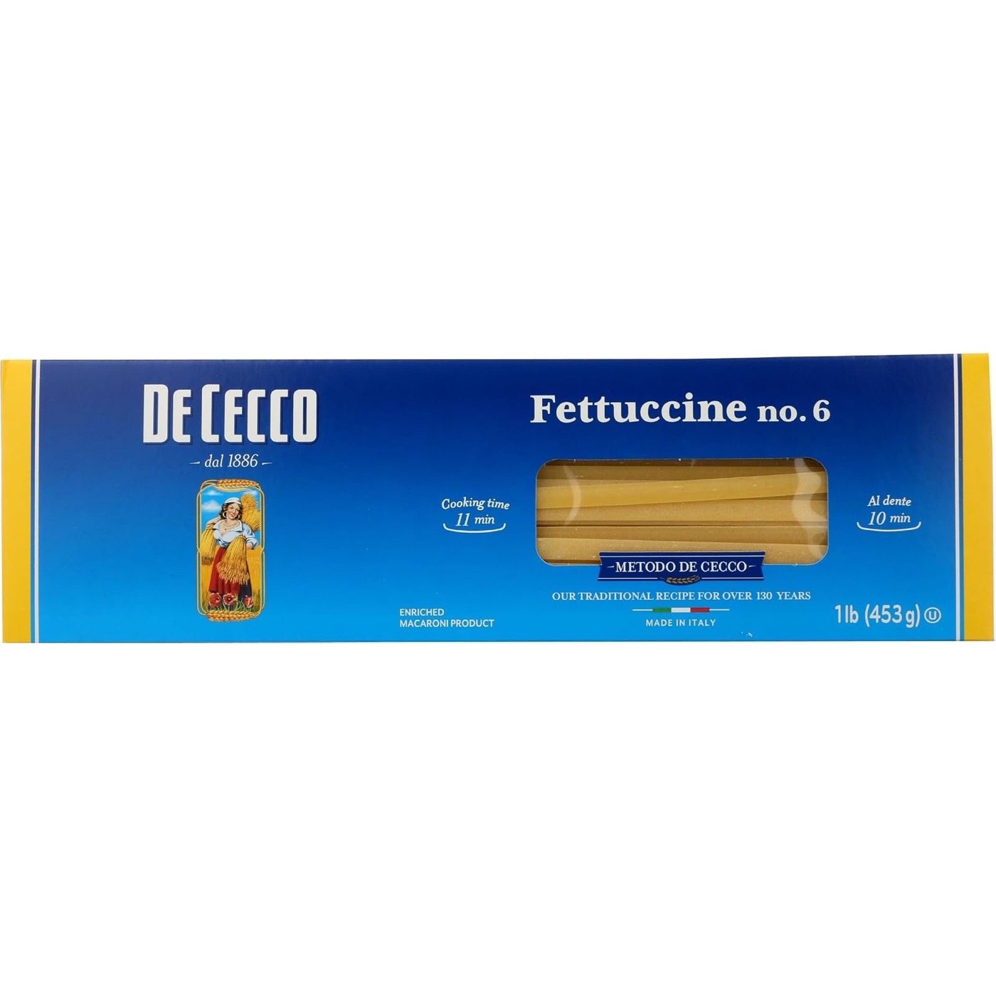 Фетучіне De Cecco №6, 500 г
