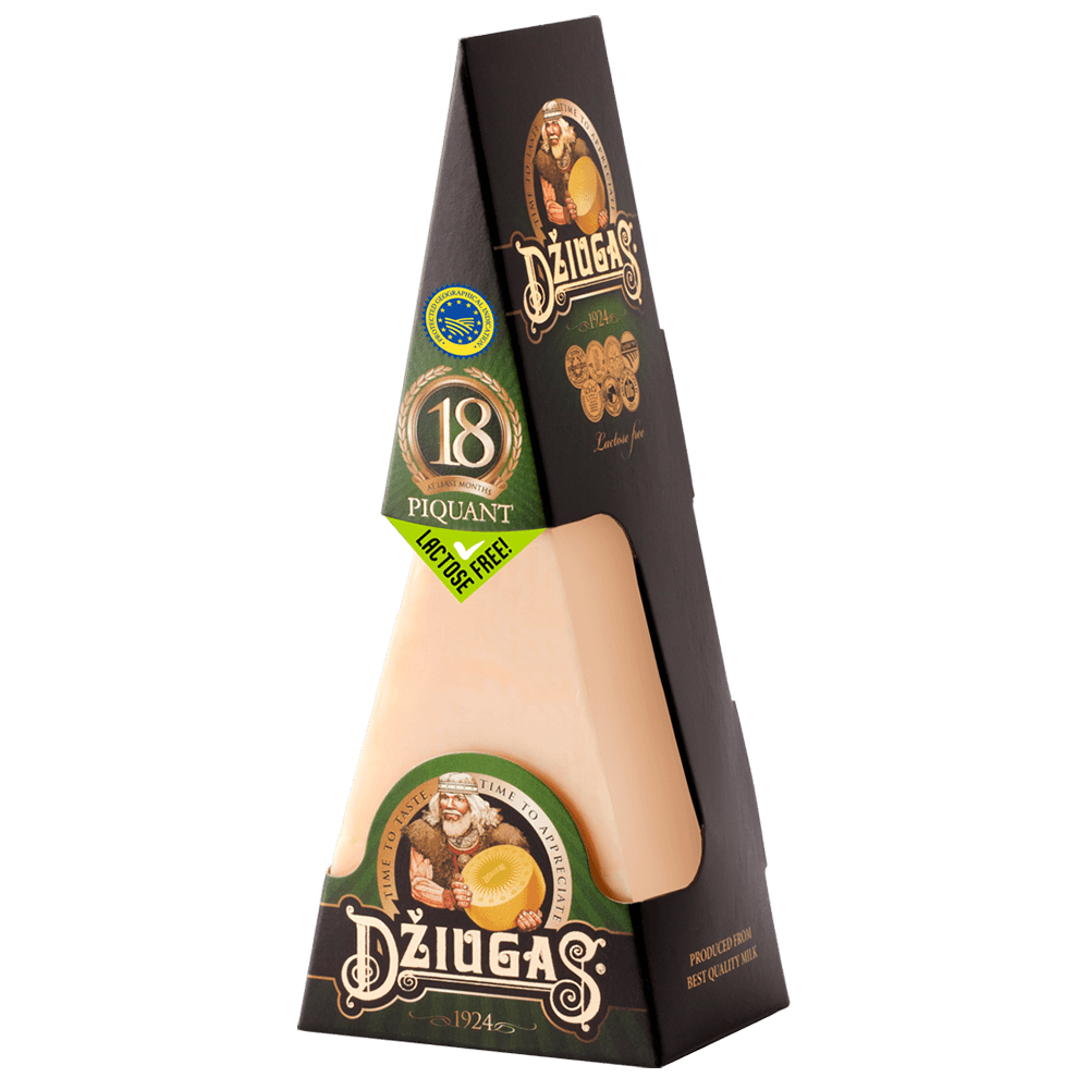 Сир Džiugas Piquant 40% витримка 18 міс., 180 г