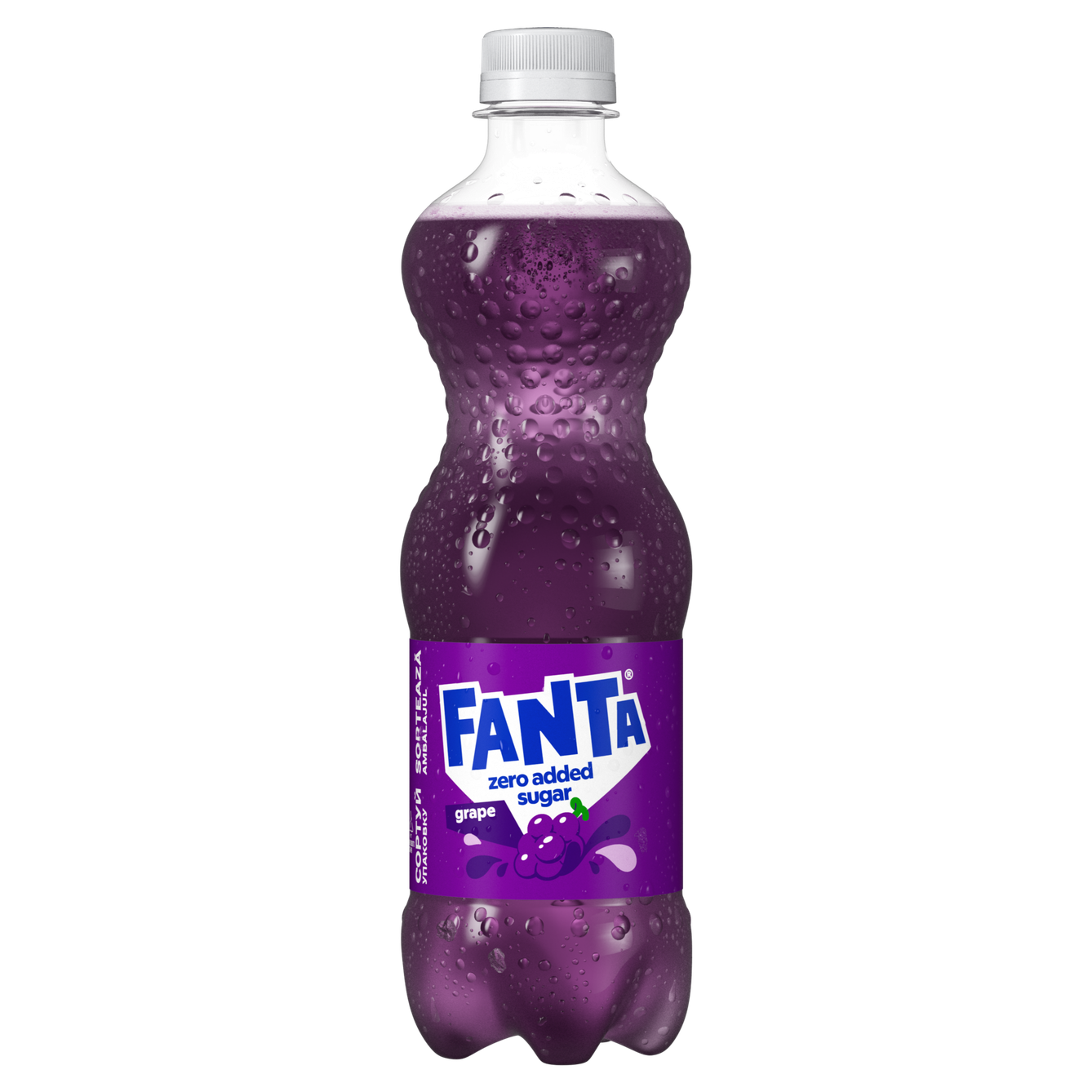 Напій газований Fanta Виноград, 0,5 л ПЕТ