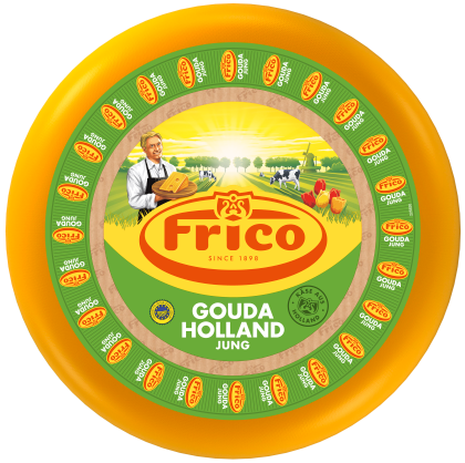 Сир Frico Gouda Holland 48%, головка ваговий
