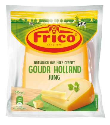 Сир Frico Gouda Holland Jung 48%, 375 г