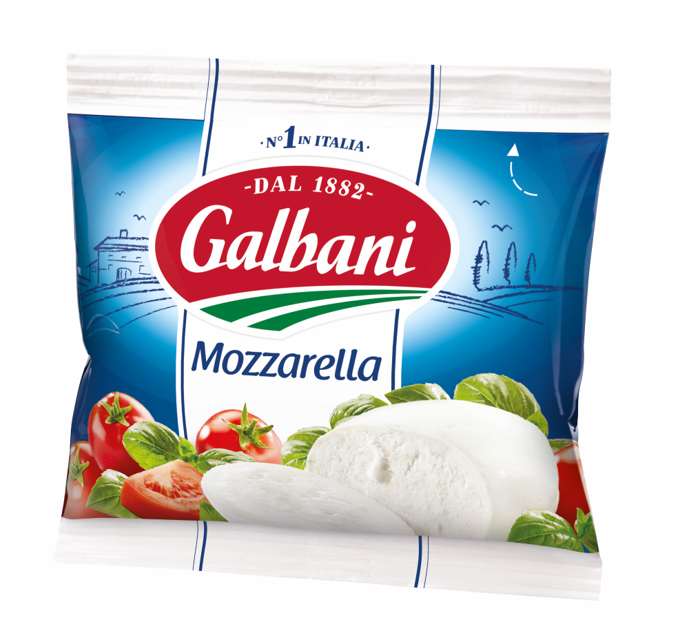 Сир Моцарела Galbani 45%, 100 г