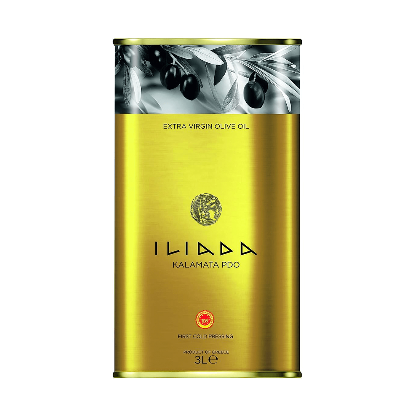 Олія оливкова Iliada Kalamata PDO Extra Virgin, 3 л (бляшанка)