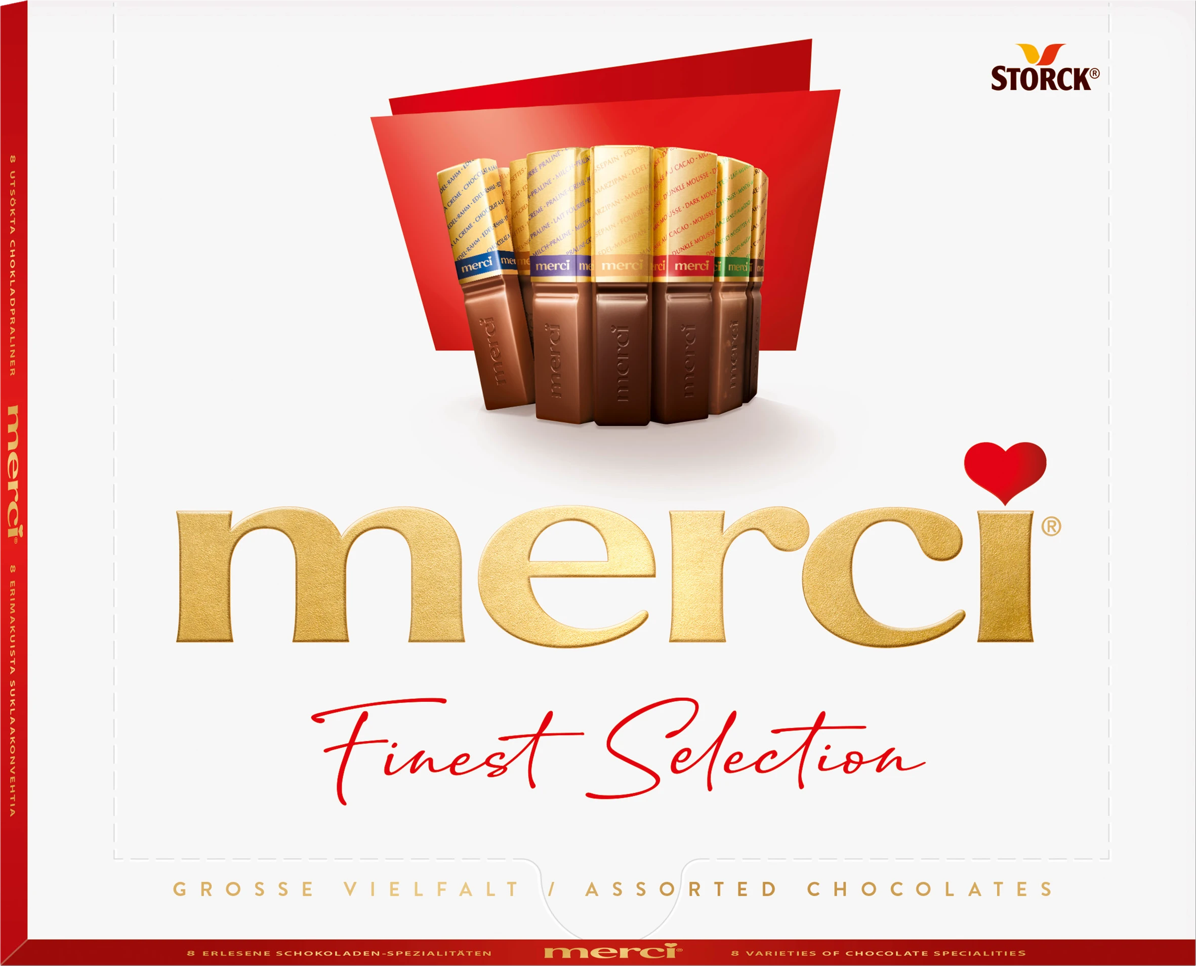 Цукерки merci Finest Selection асорті 250 г