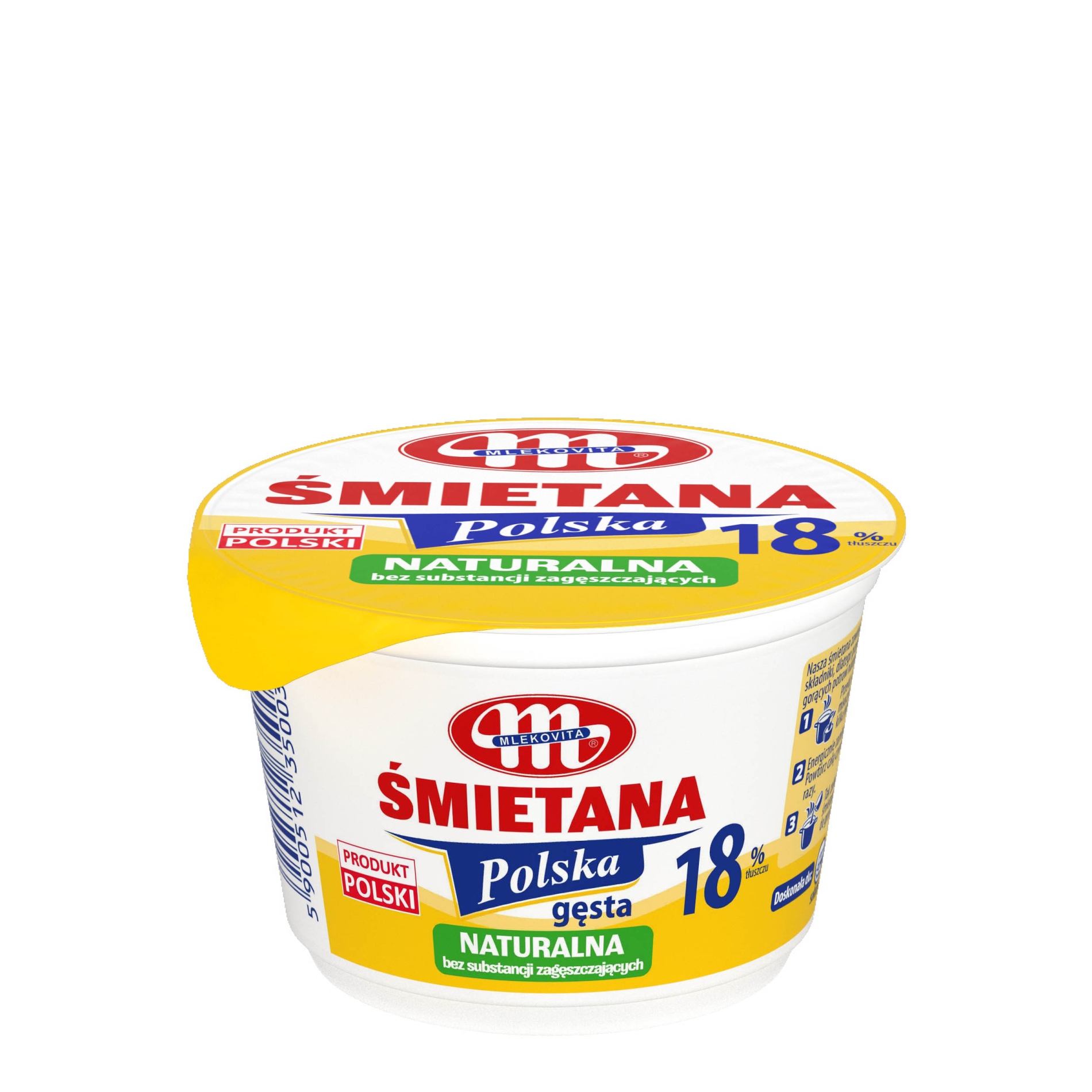 Сметана Млековита Польська 18% 200 г