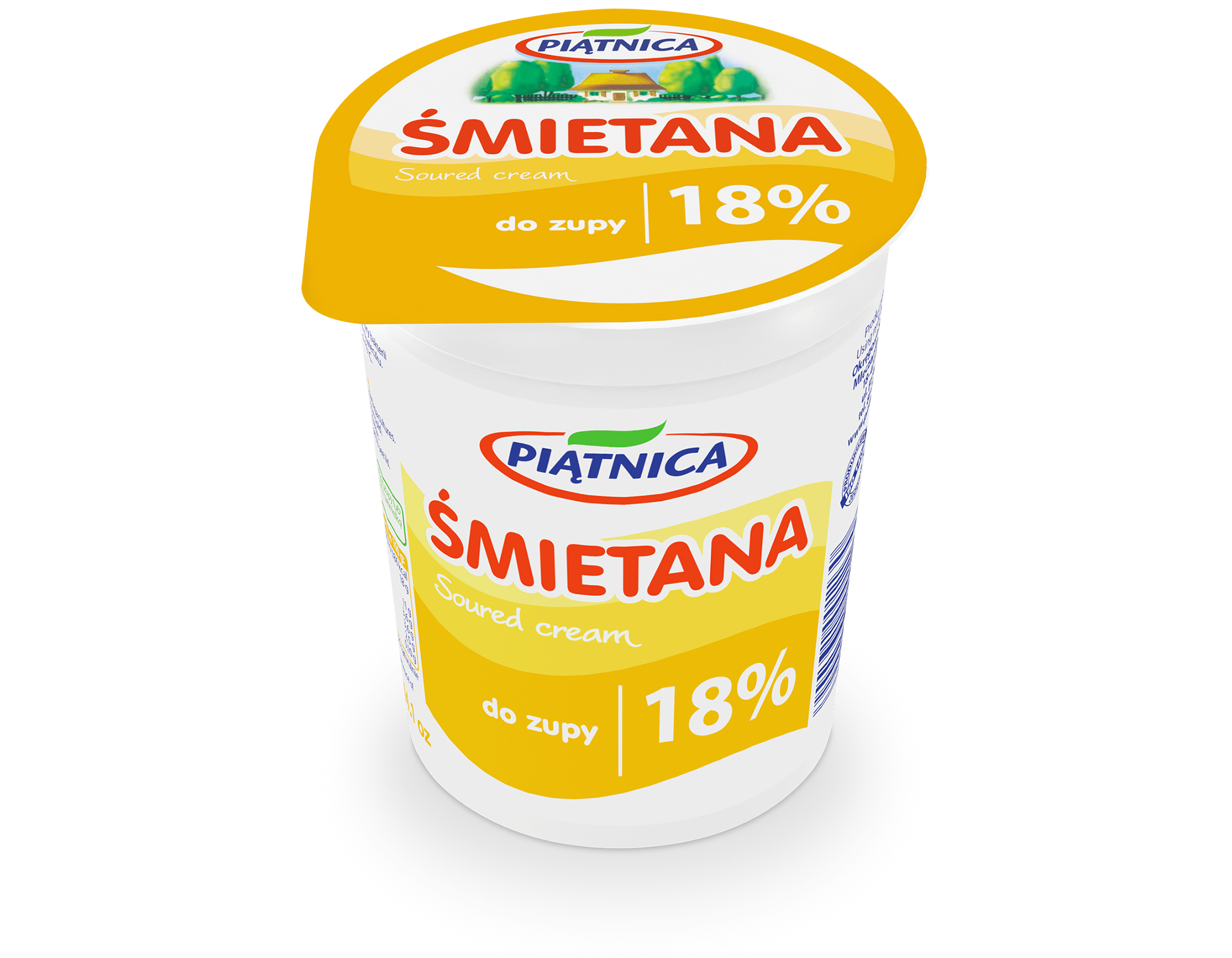 Сметана Piątnica 18%, 400 г