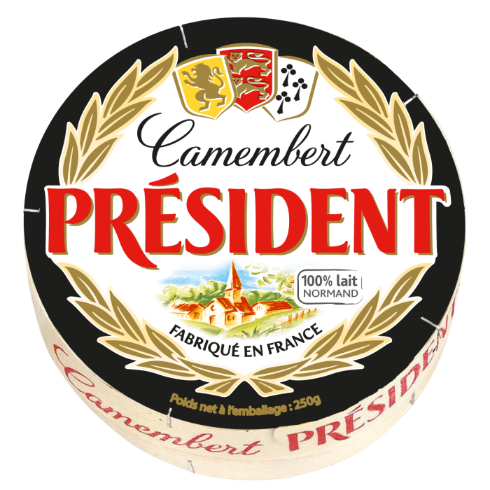 Сир Камамбер President 45%, 250 г