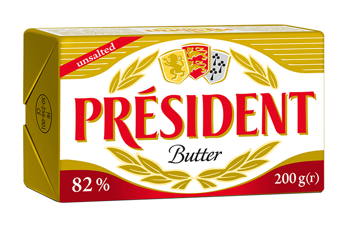 Масло President 82% 200 г