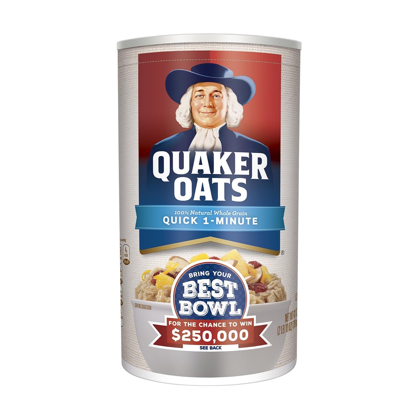Вівсяні пластівці Quaker Oats Quick 1 Minute, 500 г