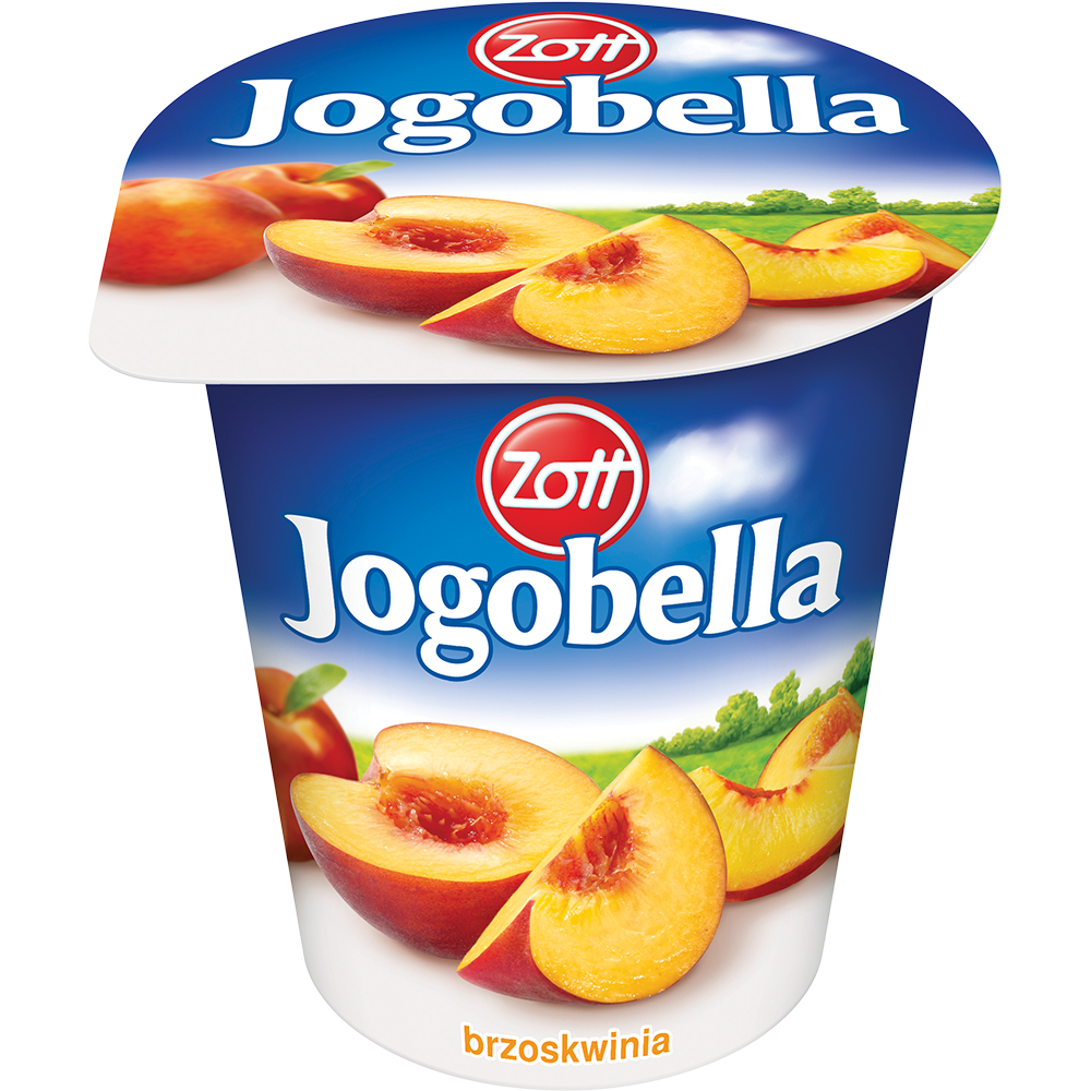 Йогурт Zott Jogobella персик, 400 г